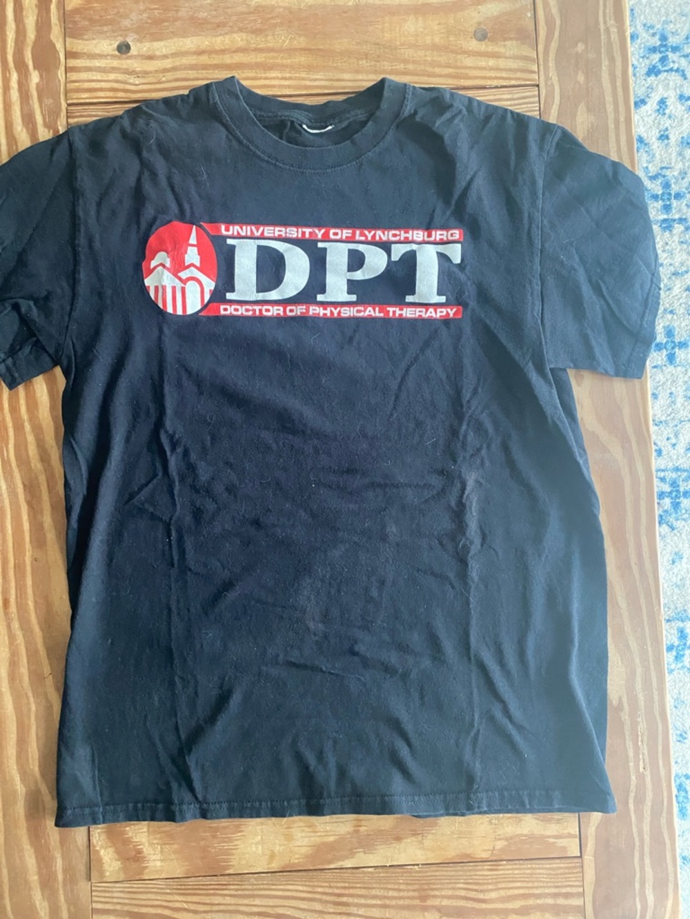 University of Lynchburg DPT Black Graphic Tee